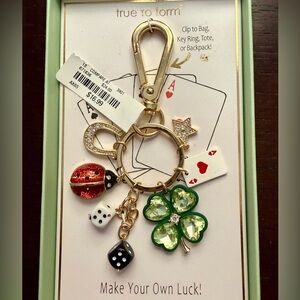 True to Form Make Your Own Luck Bag Charm Keychain